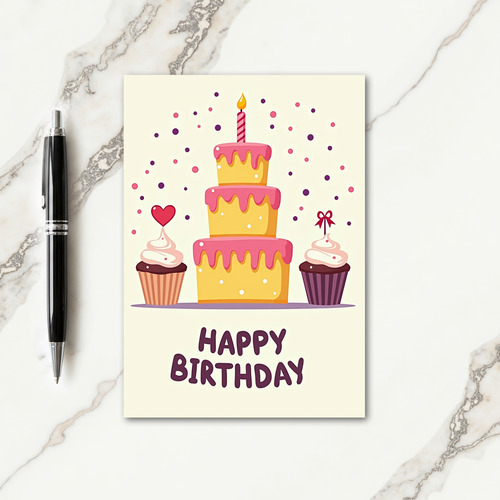 Heart Topped Treat Card