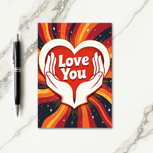 Heartfelt Affection Fathers Day Card