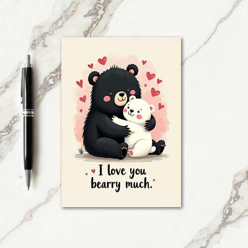 Heartfelt Bears Day Card
