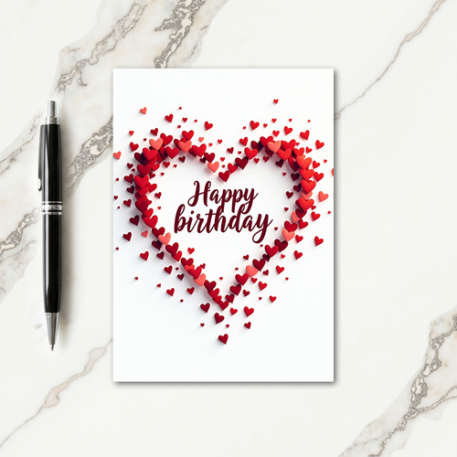 Heartfelt Birthday Love Card