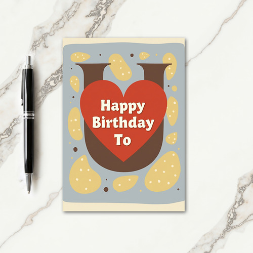 Heartfelt Birthday U Card