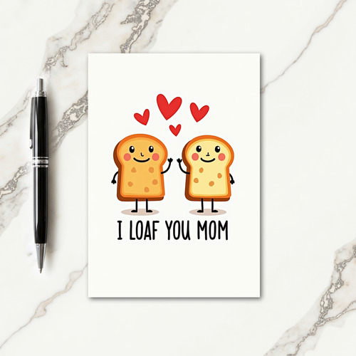 Heartfelt Bread Love Mother Card