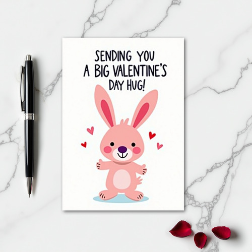 Heartfelt Bunny Hugs Card