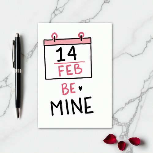 Heartfelt Calendar Love Card