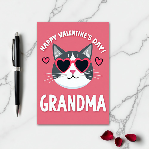 Heartfelt Cat Grandma Card