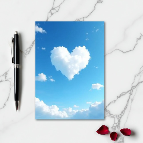 Heartfelt Cloudscape Love Card