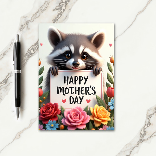 Heartfelt Critter Mothers Day Card