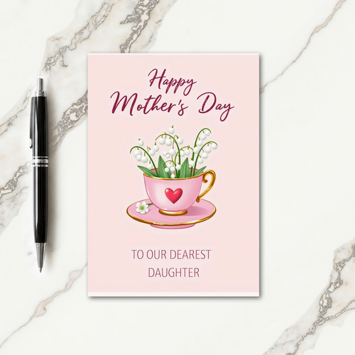 Heartfelt Daughter Card