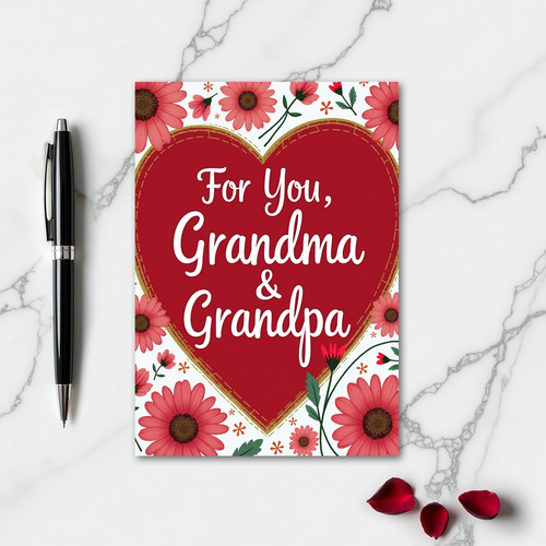 Heartfelt Family Love Card