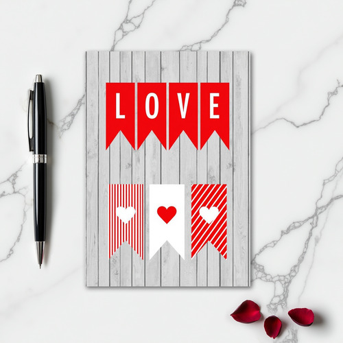 Heartfelt Farmhouse Love Card