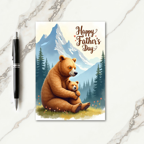Heartfelt Fathers Day Cubs Card