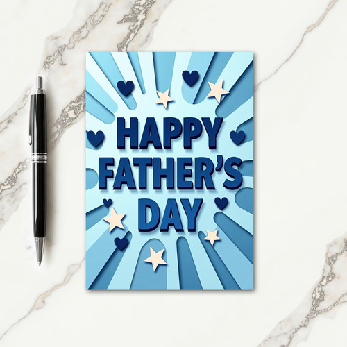Heartfelt Fathers Day Love Card