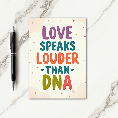 Heartfelt Fathers Day Saying Card