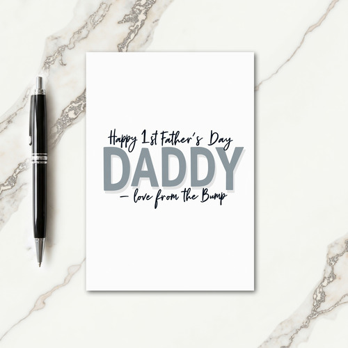 Heartfelt Fathers Day Script Card