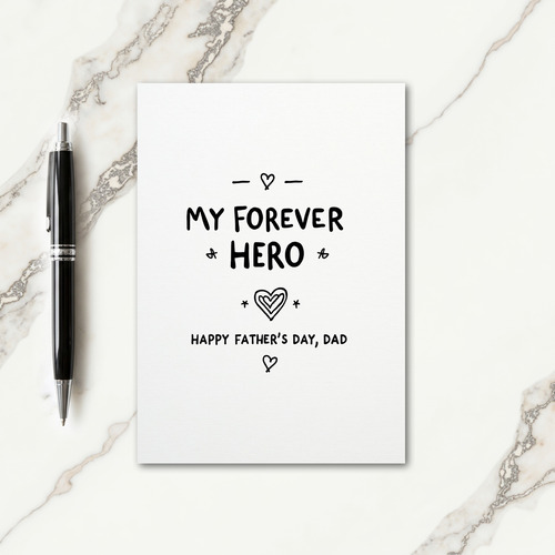 Heartfelt Fathers Day Wish Card