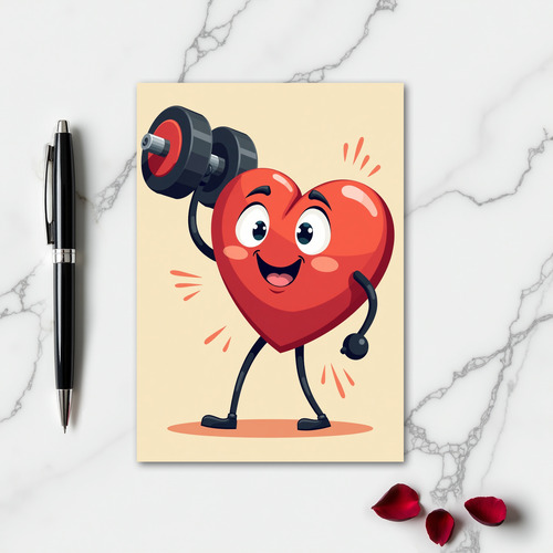 Heartfelt Fitness Fun Card