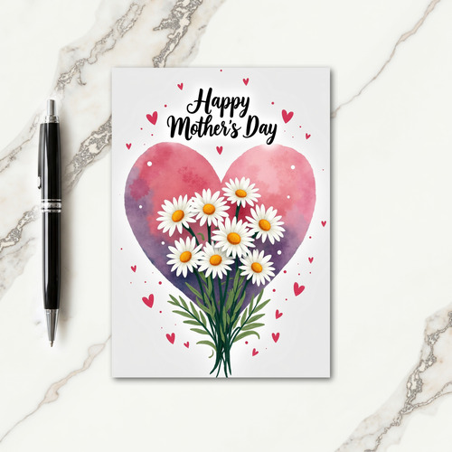 Heartfelt Floral Celebration Card
