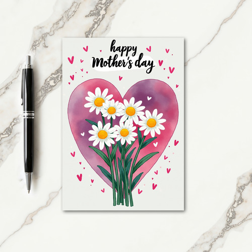 Heartfelt Floral Greeting Card