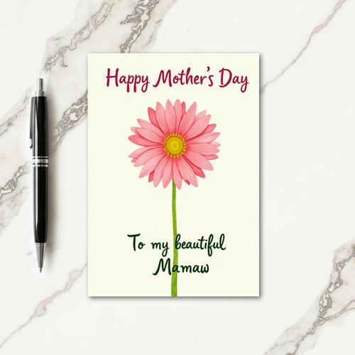 Heartfelt Floral Wishes Card