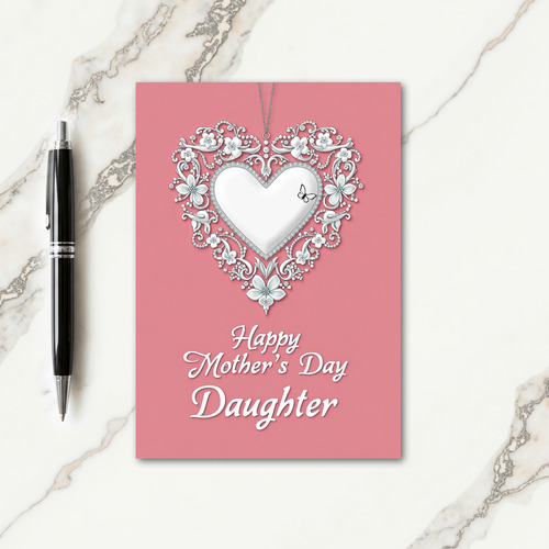 Heartfelt Gem And Butterfly Card