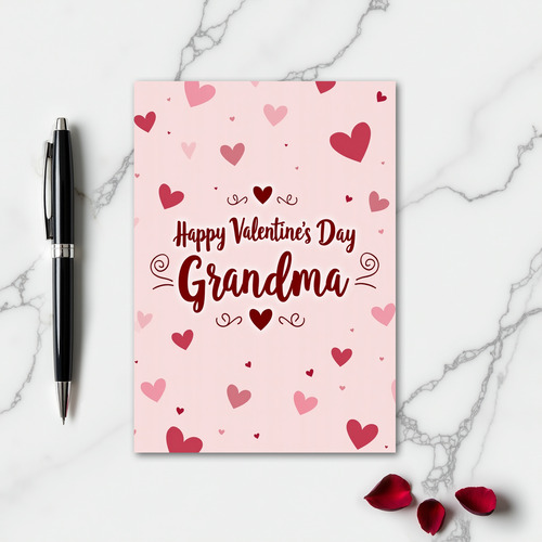 Heartfelt Grandma Valentines Card