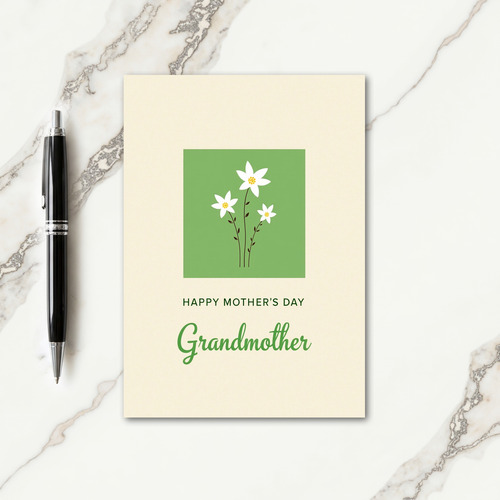 Heartfelt Grandmothers Day Card