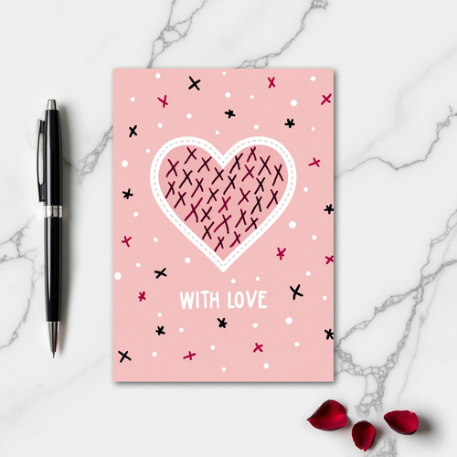 Heartfelt Hugs And Kisses Card