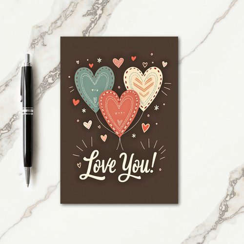 Heartfelt Love You Fathers Day Card