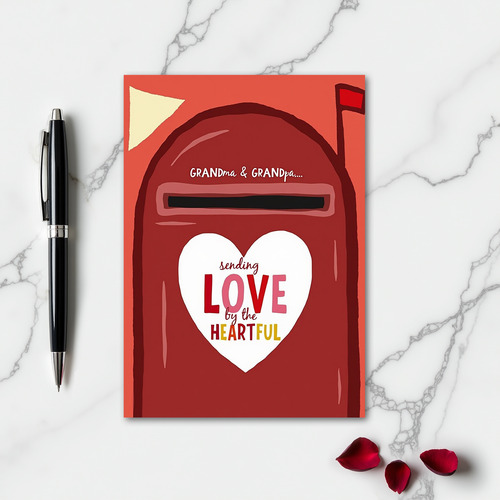 Heartfelt Mailbox Grandma Grandpa Card