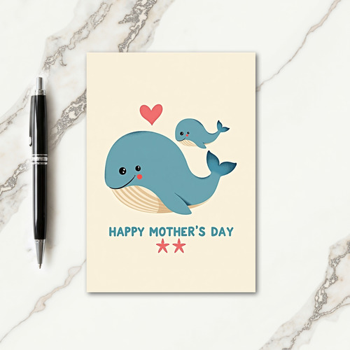 Heartfelt Marine Mothers Day Card