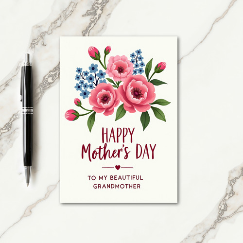 Heartfelt Message Mothers Day Card