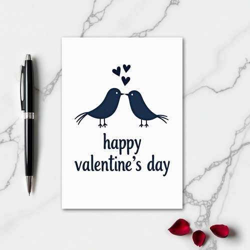 Heartfelt Minimalist Valentines Card
