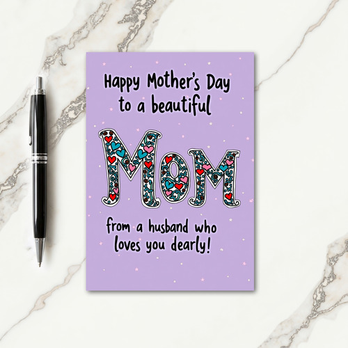 Heartfelt Mom Message Card