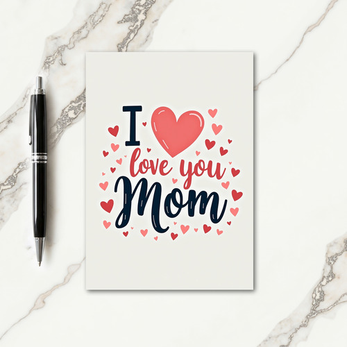 Heartfelt Mom Tribute Design Card