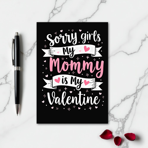 Heartfelt Mommy Valentine Card