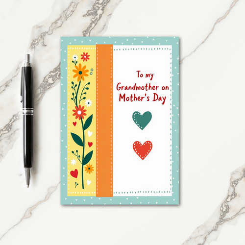 Heartfelt Moms Day Card