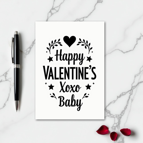 Heartfelt Monochrome Card