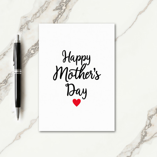 Heartfelt Mother Message Card