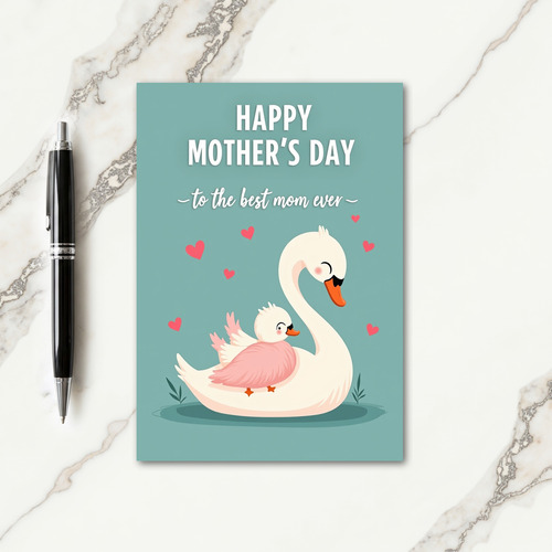 Heartfelt Mothers Day Bird Card