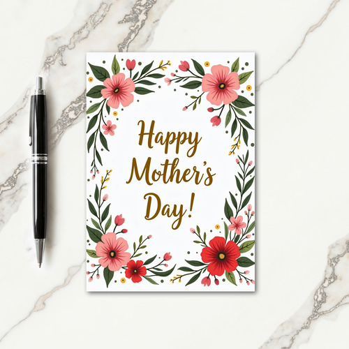 Heartfelt Mothers Day Bloom Card
