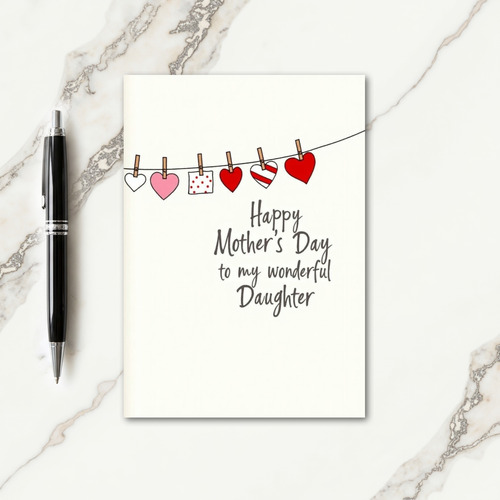 Heartfelt Mothers Day Display Card