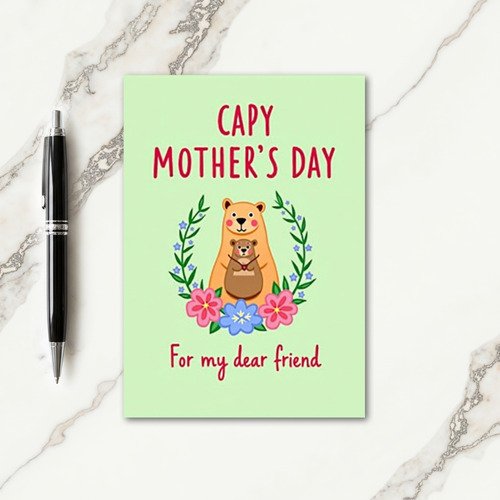 Heartfelt Mothers Day Friend Card