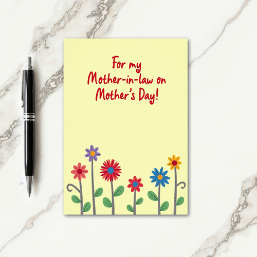 Heartfelt Mothers Day Garden Card