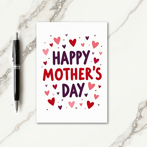 Heartfelt Mothers Day Graphic Card