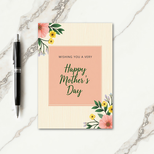 Heartfelt Mothers Day Greet Card