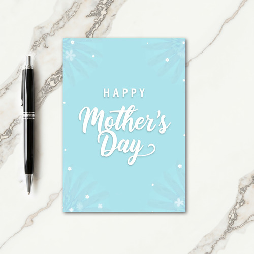 Heartfelt Mothers Day Type Card