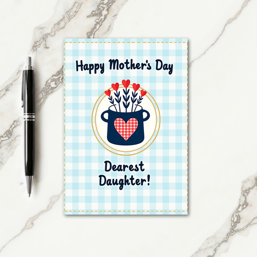 Heartfelt Mothers Day Vessel Card