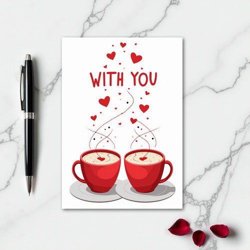 Heartfelt Mugs With You Card