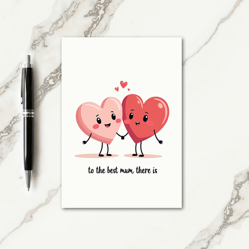 Heartfelt Mum Illustration Card