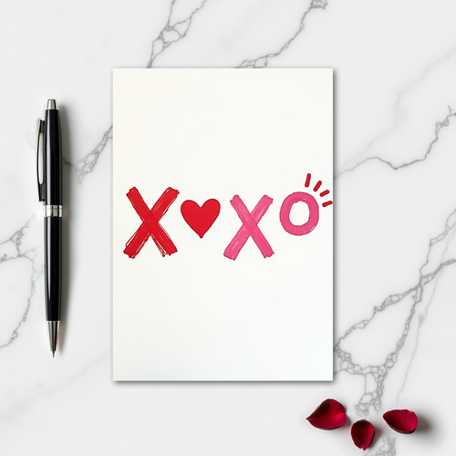 Heartfelt Naive Love Card